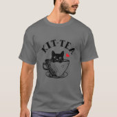 Cat S Kit-Tea Funny Cat Lover Gift T-shirt (Voorkant)
