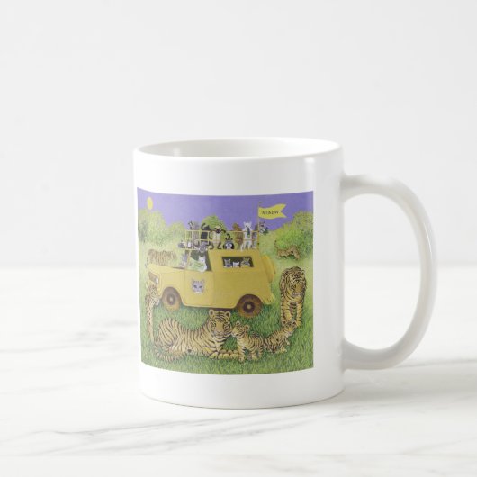 Cat Safari Koffiemok (Rechts)