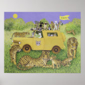 Cat Safari Poster (Voorkant)