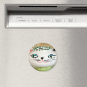 Cat Salt Shaker uit 1958 Magneet (Insitu (Vaatwasser))