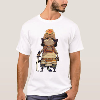 Cat Samurai Tシャツ T-shirt