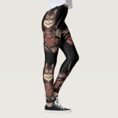Cat Samurai Warrior Japans Leggings (Rechts)
