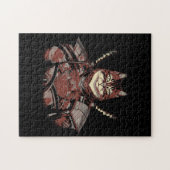 Cat Samurai Warrior Japans Legpuzzel (Horizontaal)