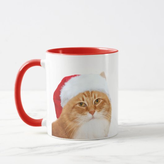 Cat Santa Claus Mok (Links)