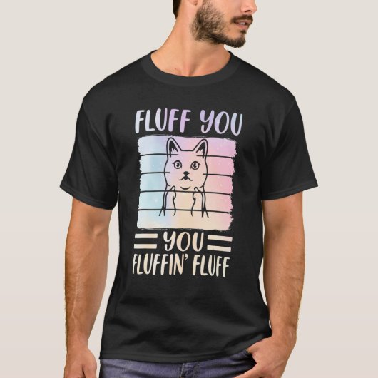 Cat Sarcastic Kitten T-shirt (Voorkant)