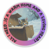Cat Saver ST3 Sticker (Voorkant)