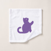 Cat Says Hallo Bad Handdoek (Wasdoekje)