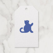 Cat Says Hallo Cadeaulabels (Achterkant)