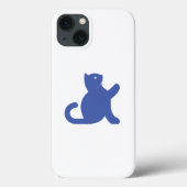 Cat Says Hallo Case-Mate iPhone Case (Achterkant)