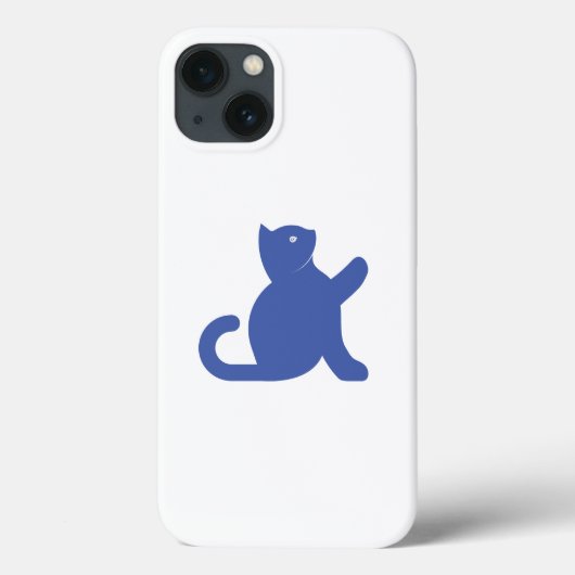 Cat Says Hallo Case-Mate iPhone Case (Achterkant)