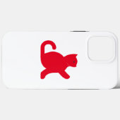 Cat Says Hallo Case-Mate iPhone Case (Achterkant (horizontaal))