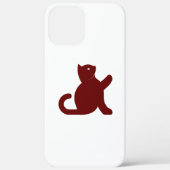 Cat Says Hallo Case-Mate iPhone Case (Achterkant)
