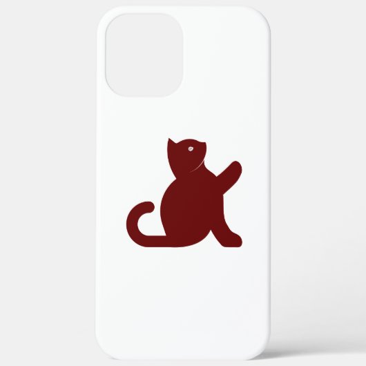 Cat Says Hallo Case-Mate iPhone Case (Achterkant)