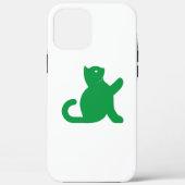 Cat Says Hallo Case-Mate iPhone Case (Achterkant)