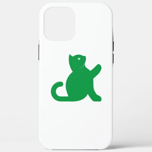 Cat Says Hallo Case-Mate iPhone Case (Achterkant)
