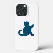 Cat Says Hallo Case-Mate iPhone Case (Achterkant)