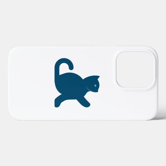 Cat Says Hallo Case-Mate iPhone Case (Achterkant (horizontaal))