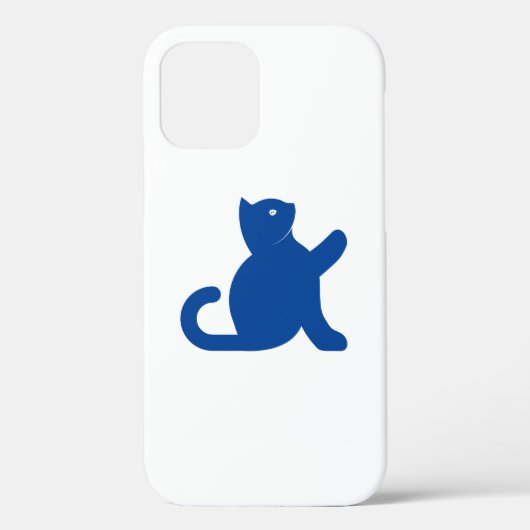 Cat Says Hallo Case-Mate iPhone Case (Achterkant)