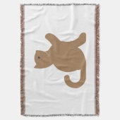 Cat Says Hallo Deken (Voorkant Verticaal)