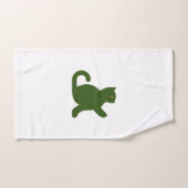 Cat Says Hallo Handdoek (Handdoek)