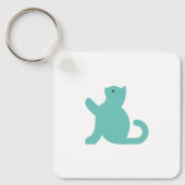 Cat Says Hallo Sleutelhanger (Voorkant)