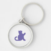 Cat Says Hallo Sleutelhanger (Voorkant)