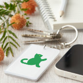 Cat Says Hallo Sleutelhanger (Voorkant Rechts)