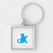 Cat Says Hallo Sleutelhanger (Voorkant)