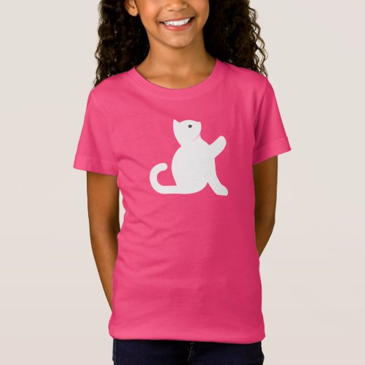 Cat Says Hallo T-shirt (Voorkant)