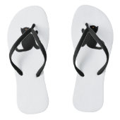 Cat Says Hallo Teenslippers (Voetbed)