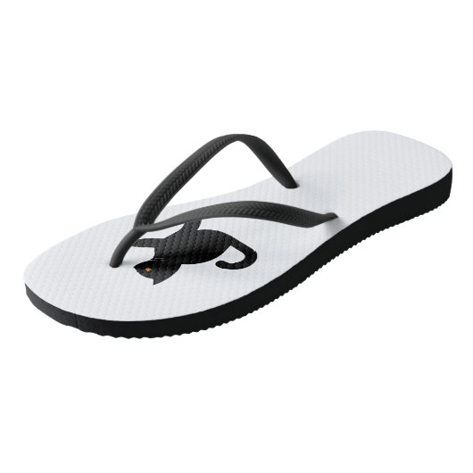 Cat Says Hallo Teenslippers (Schuin)