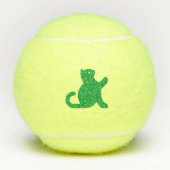 Cat Says Hallo Tennisballen (Voorkant)