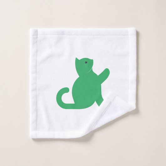 Cat Says Hallo Washandje (Wasdoekje)