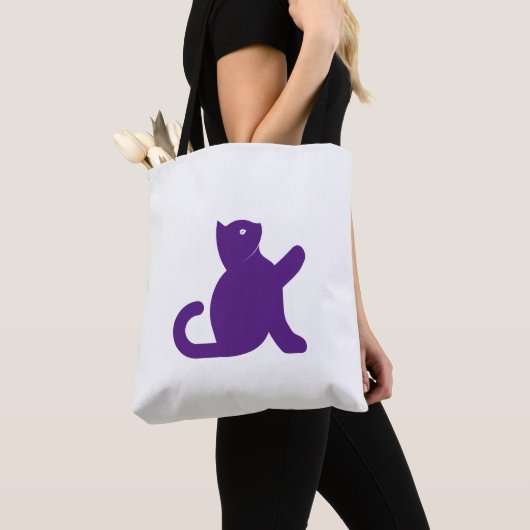 Cat Says Hello Tote Bag (Dichtbij)