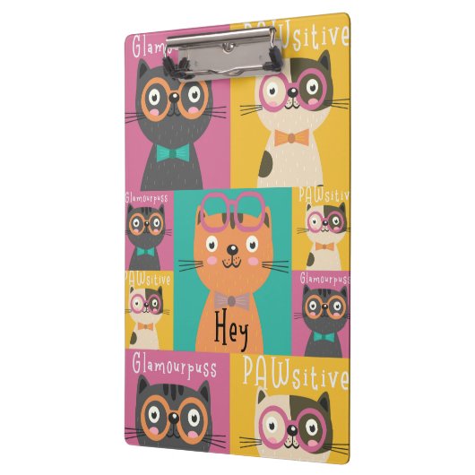 Cat Says Hey Funny Memes Klembord (Links)