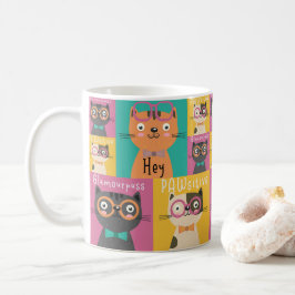 Cat Says Hey Funny Memes Koffiemok