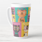 Cat Says Hey Funny Memes Latte Mok (Linkerhoek)