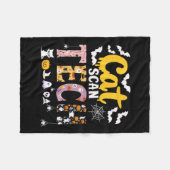 Cat Scan CT Rad Tech Halloween Kostuum Spider Fly Fleece Deken (Voorkant (Horizontaal))
