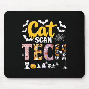 Cat Scan CT Rad Tech Halloween Kostuum Spider Fly Muismat