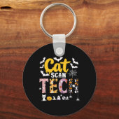 Cat Scan CT Rad Tech Halloween Kostuum Spider Fly Sleutelhanger (Voorkant)