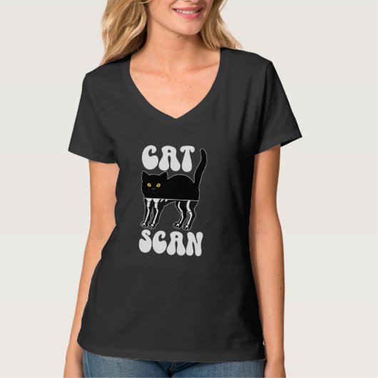 CAT Scan CT Tech Computed Tomography Tech CT Techn T-shirt (Voorkant)