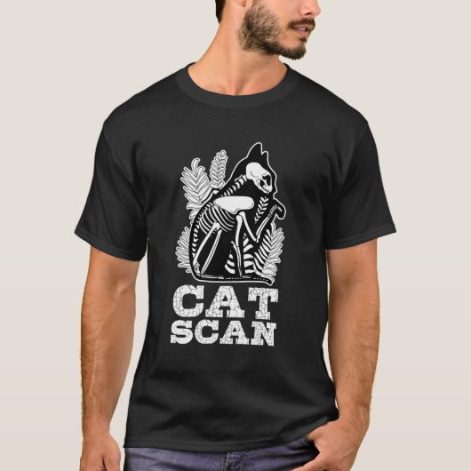 CAT scan radiologie technicus T-shirt (Voorkant)