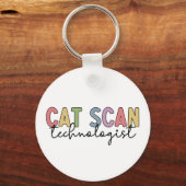CAT Scan Technologist CT Tech Radiology Gifts Sleutelhanger (Voorkant)