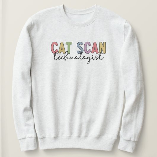 CAT Scan Technologist CT Tech Radiology Gifts Trui (Design voorkant)