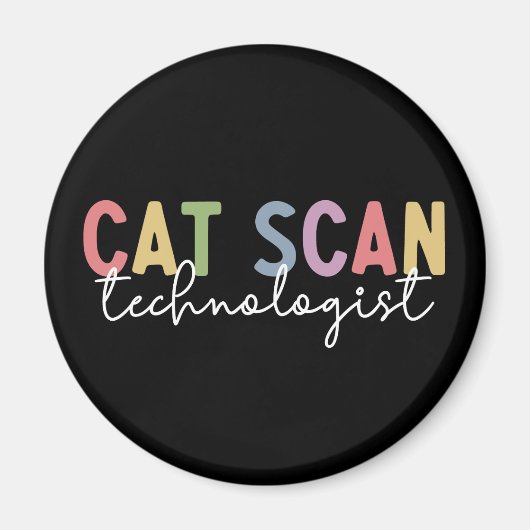 CAT Scan Technoloog CT Tech Radiology Tech Gifts Magneet (Voorkant)