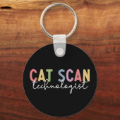 CAT Scan Technoloog CT Tech Radiology Tech Gifts Sleutelhanger (Voorkant)