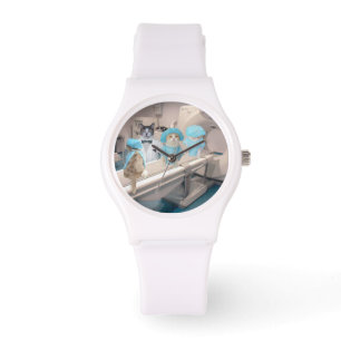 Cat Scan Watch voor verpleegkundige/kinderarts Horloge
