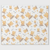 Cat - Schattigee yogakat voor kattenliefhebber, yo Cadeaupapier (Vlak)