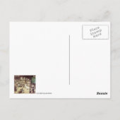 Cat School door Louis Wain Briefkaart (Achterkant)