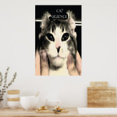 Cat Science Poster (Keuken)